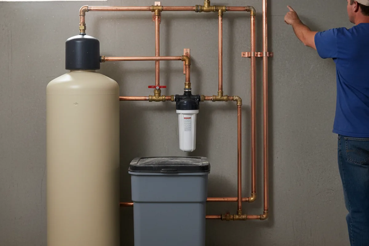 Whole-house water treatment system installed in Touchet